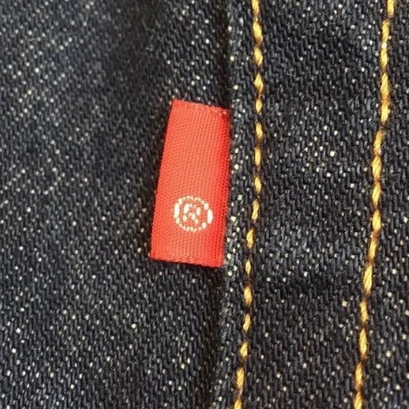 👖SOLD👖VTG 70s Levi’s 501 XX BLANK Red Tab Jeans - Picture 8 of 8